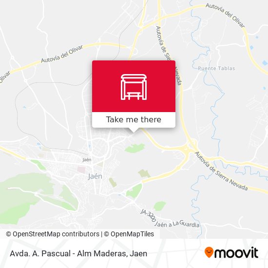 Avda. A. Pascual - Alm Maderas map