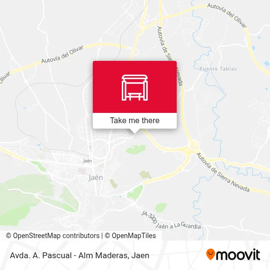 Avda. A. Pascual - Alm Maderas map