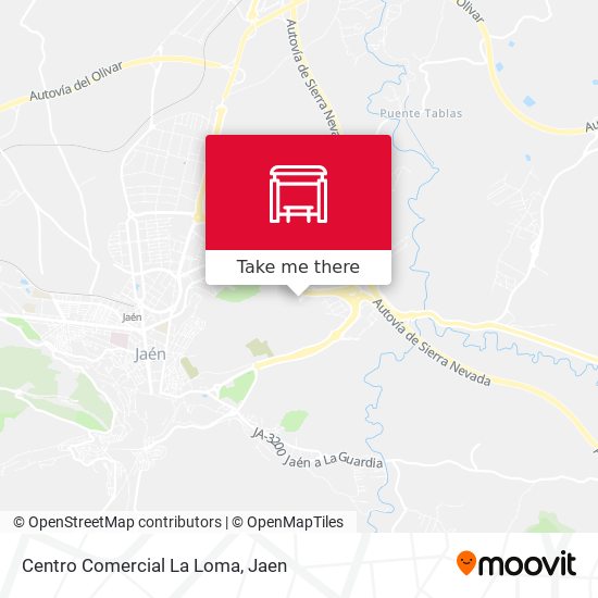 mapa Centro Comercial La Loma