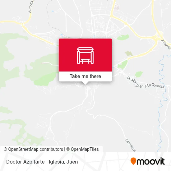 Doctor Azpitarte - Iglesia map