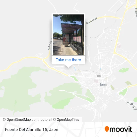 Fuente Del Alamillo 15 map