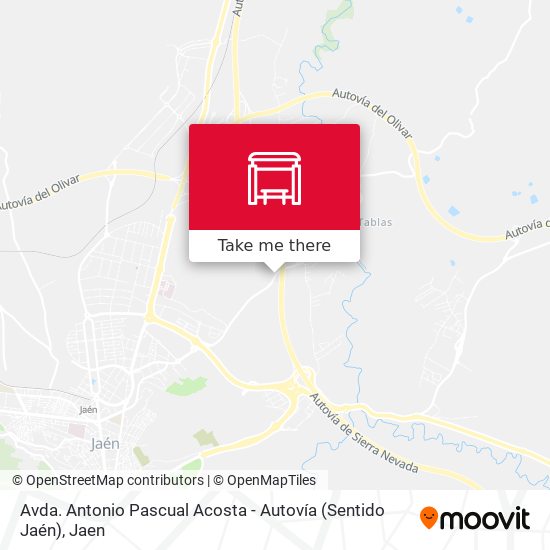 Avda. Antonio Pascual Acosta - Autovía (Sentido Jaén) map
