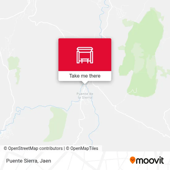 Puente Sierra map