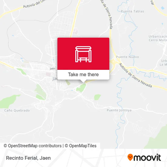 Recinto Ferial map
