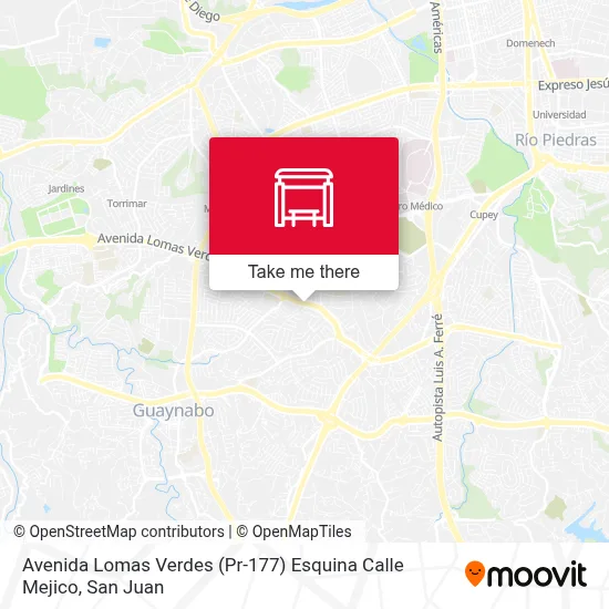Avenida Lomas Verdes (Pr-177) Esquina Calle Mejico map