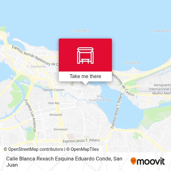 Mapa de Calle Blanca Rexach Esquina Eduardo Conde