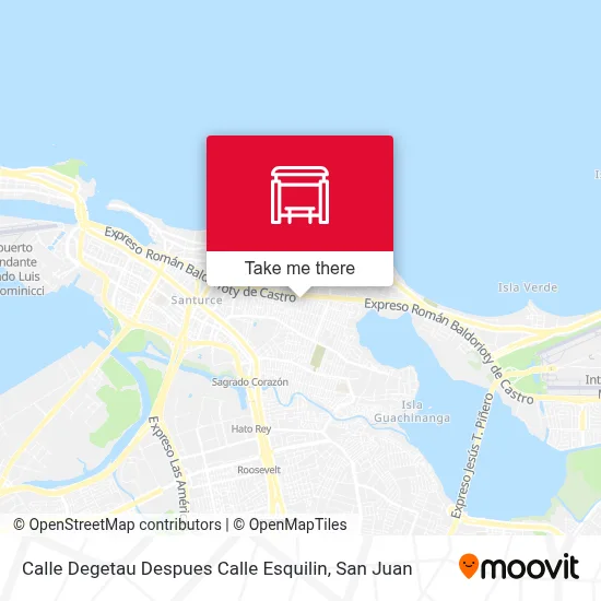 Mapa de Calle Degetau Despues Calle Esquilin