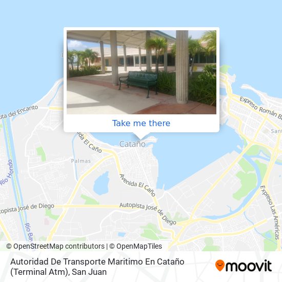 Autoridad De Transporte Maritimo En Cataño (Terminal Atm) map