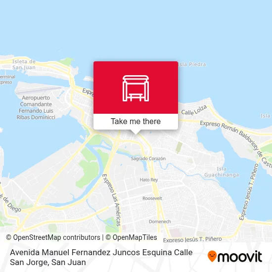 Mapa de Avenida Manuel Fernandez Juncos Esquina Calle San Jorge