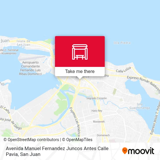 Avenida Manuel Fernandez Juncos Antes Calle Pavia map