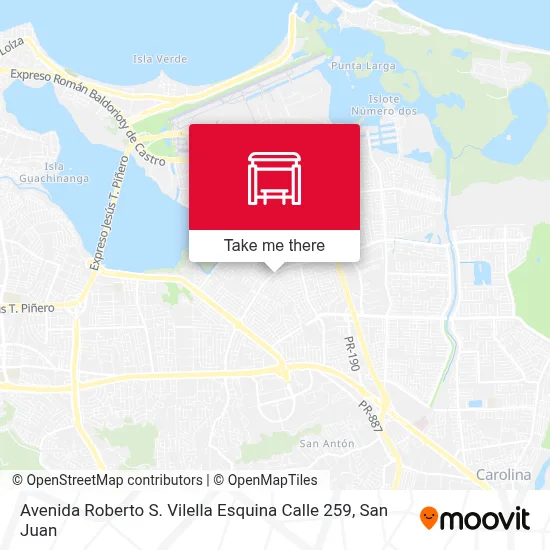 Avenida Roberto S. Vilella Esquina Calle 259 map