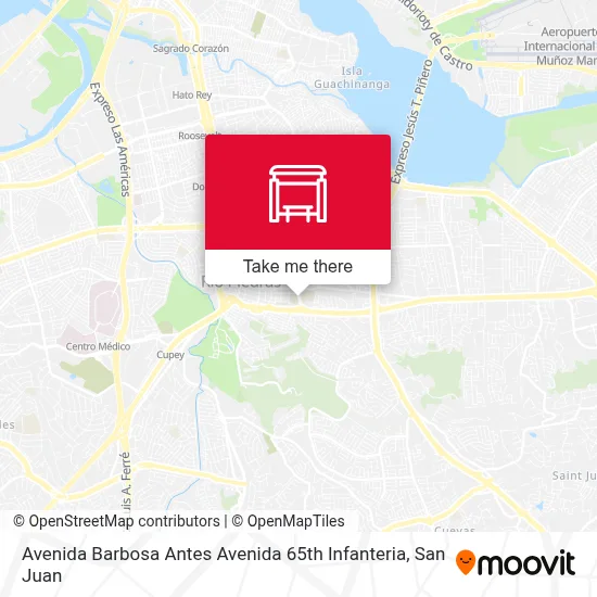 Avenida Barbosa Antes Avenida 65th Infanteria map