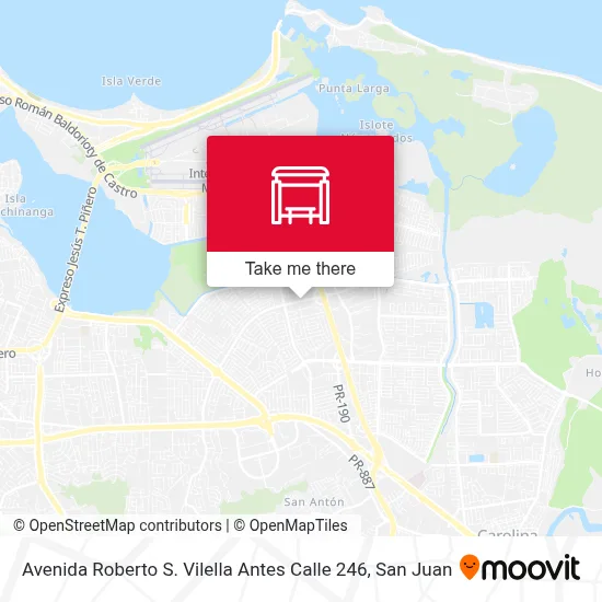 Avenida Roberto S. Vilella Antes Calle 246 map