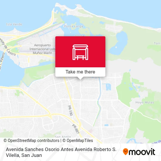 Avenida Sanches Osorio Antes Avenida Roberto S. Vilella map