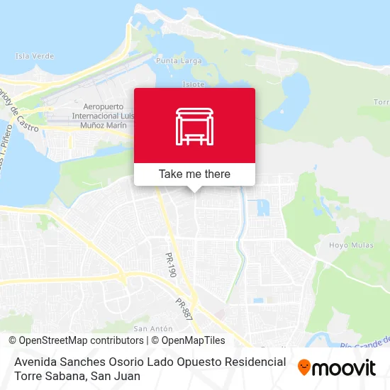 Avenida Sanches Osorio Lado Opuesto Residencial Torre Sabana map