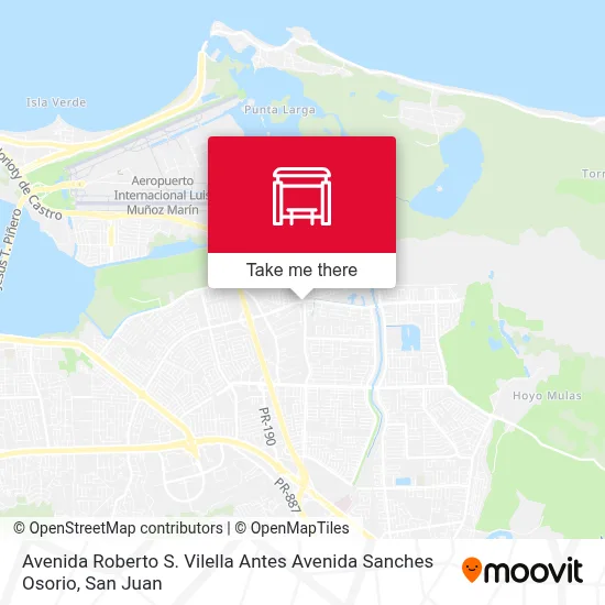 Avenida Roberto S. Vilella Antes Avenida Sanches Osorio map