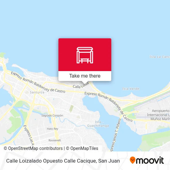 Mapa de Calle Loizalado Opuesto Calle Cacique