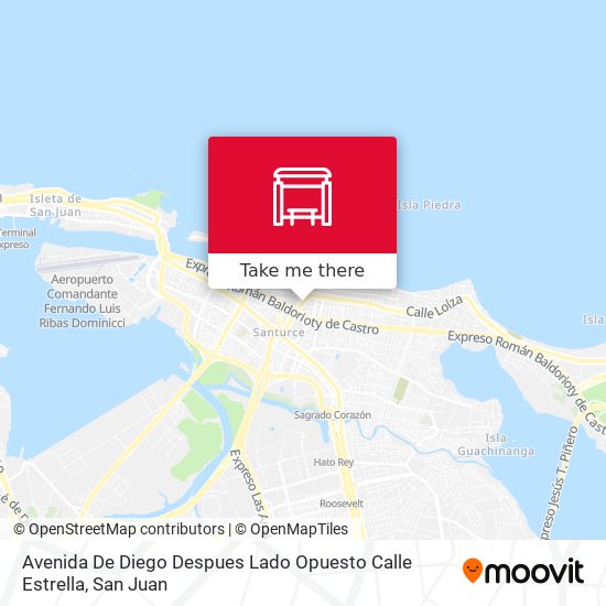 Avenida De Diego Despues Lado Opuesto Calle Estrella map