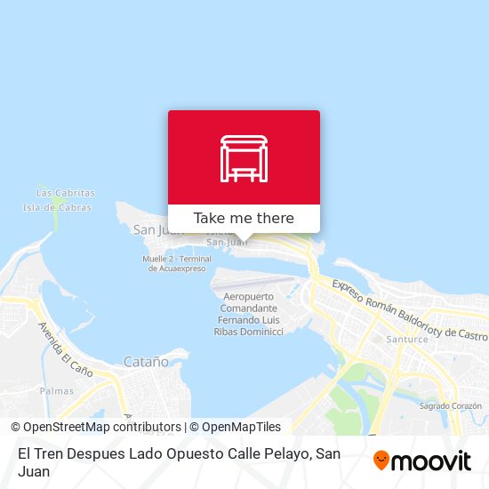 El Tren Despues Lado Opuesto Calle Pelayo map