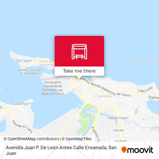 Avenida Juan P. De León Antes Calle Ensenada map