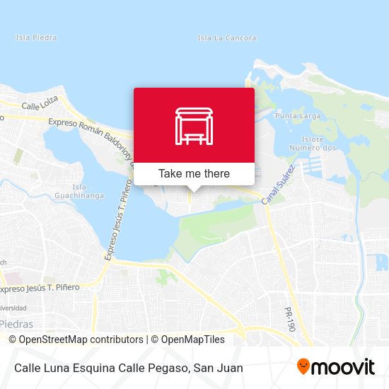 Mapa de Calle Luna Esquina Calle Pegaso