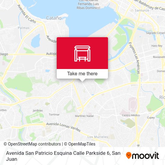 Mapa de Avenida San Patricio Esquina Calle Parkside 6