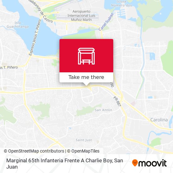 Marginal 65th Infanteria Frente A Charlie Boy map