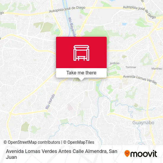Mapa de Avenida Lomas Verdes Antes Calle Almendra