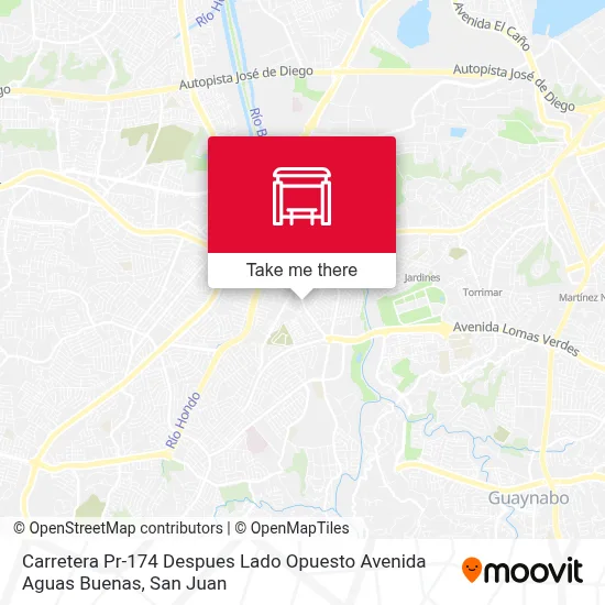 Carretera Pr-174 Despues Lado Opuesto Avenida Aguas Buenas map