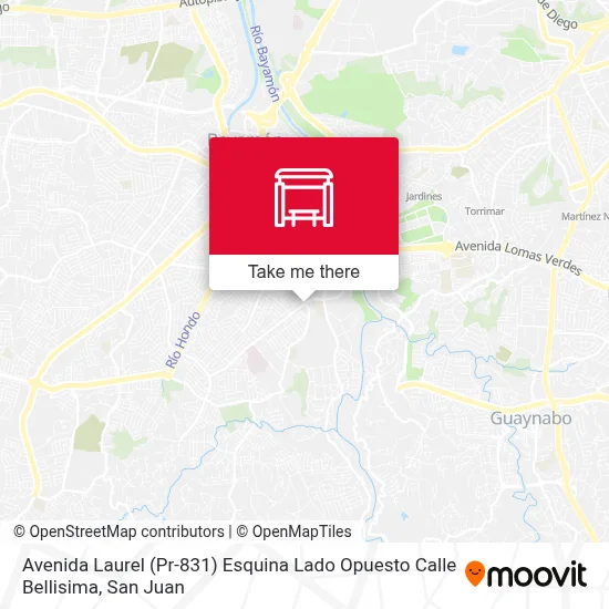 Avenida Laurel (Pr-831) Esquina Lado Opuesto Calle Bellisima map