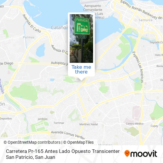 Carretera Pr-165 Antes Lado Opuesto Transicenter San Patricio map