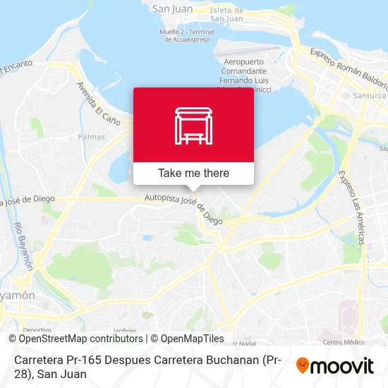 Carretera Pr-165 Despues Carretera Buchanan (Pr-28) map