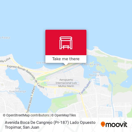 Avenida Boca De Cangrejo (Pr-187) Lado Opuesto Tropimar map