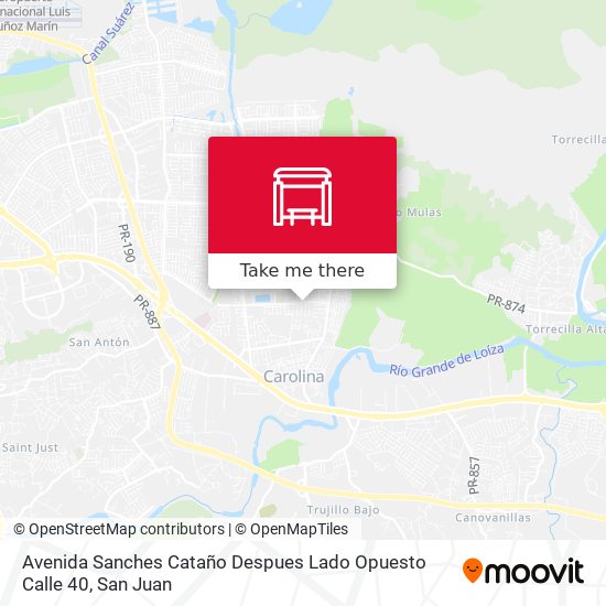 Avenida Sanches Cataño Despues Lado Opuesto Calle 40 map