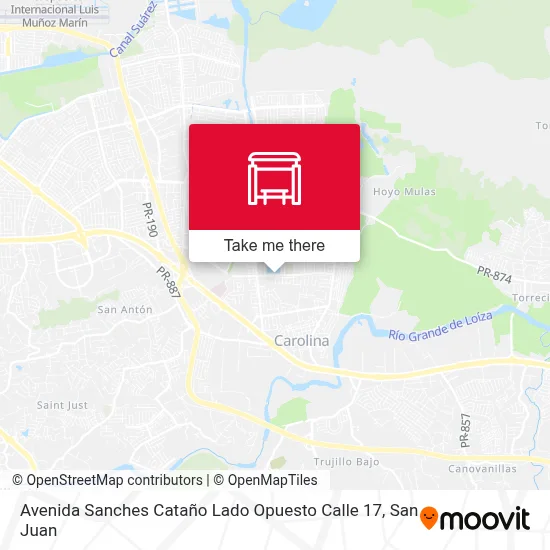 Avenida Sanches Cataño Lado Opuesto Calle 17 map