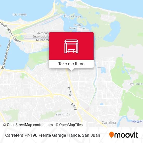 Carretera Pr-190 Frente Garage Hance map