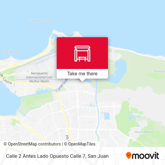 Calle 2 Antes Lado Opuesto Calle 7 map