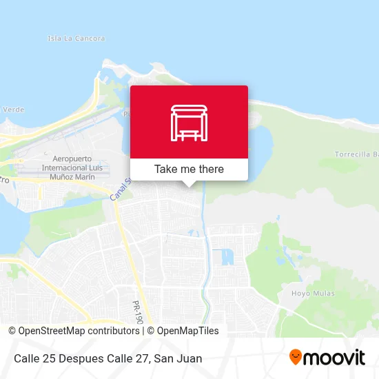 Mapa de Calle 25 Despues Calle 27