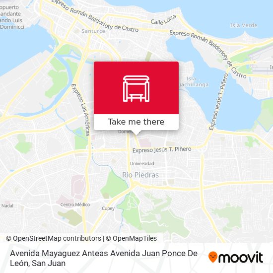 Avenida Mayaguez  Anteas Avenida Juan Ponce De León map