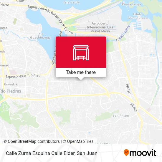 Mapa de Calle Zurna Esquina Calle Eider