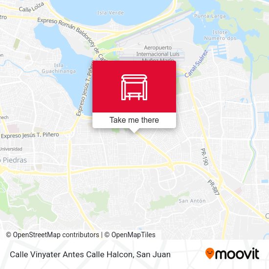 Mapa de Calle Vinyater Antes Calle Halcon