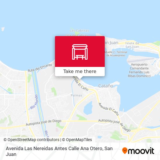 Avenida Las Nereidas Antes Calle Ana Otero map
