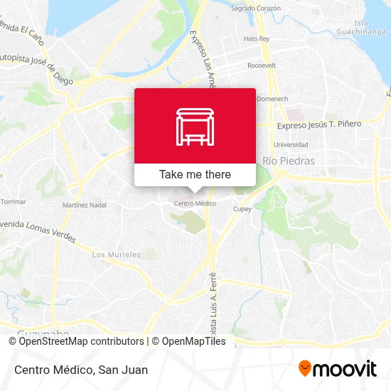 Centro Médico map