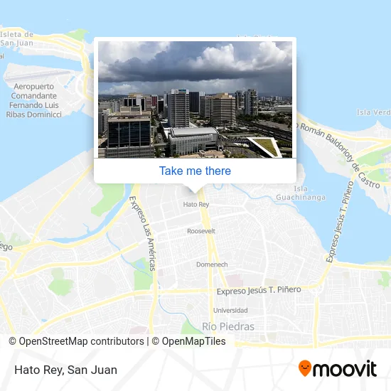 Hato Rey map