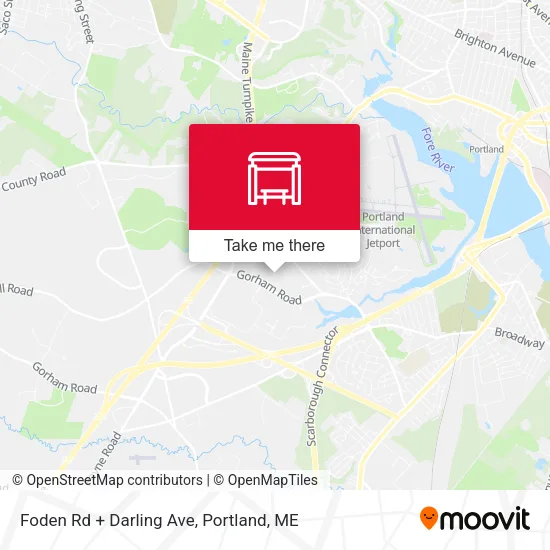 Mapa de Foden Rd + Darling Ave