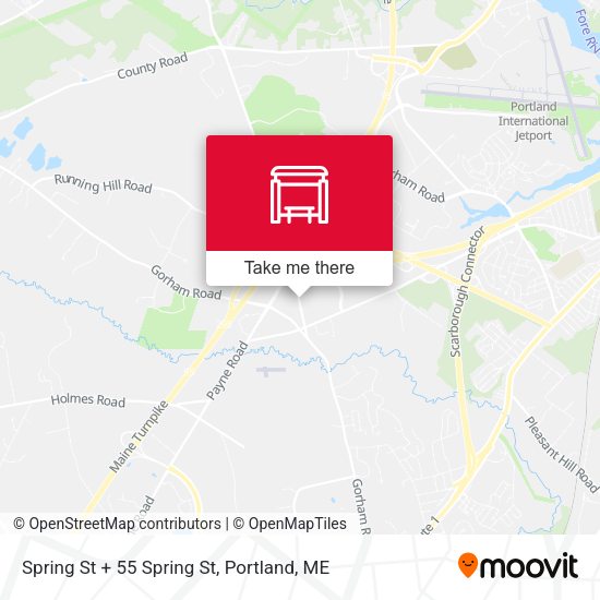 Spring St + 55 Spring St map