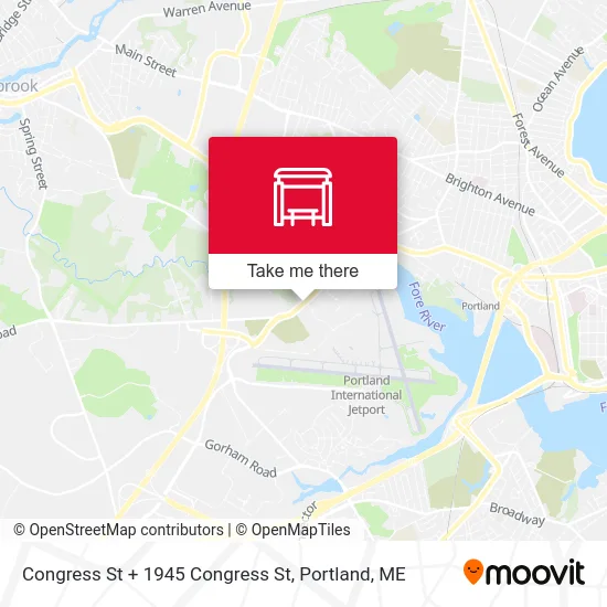 Congress St + 1945 Congress St map