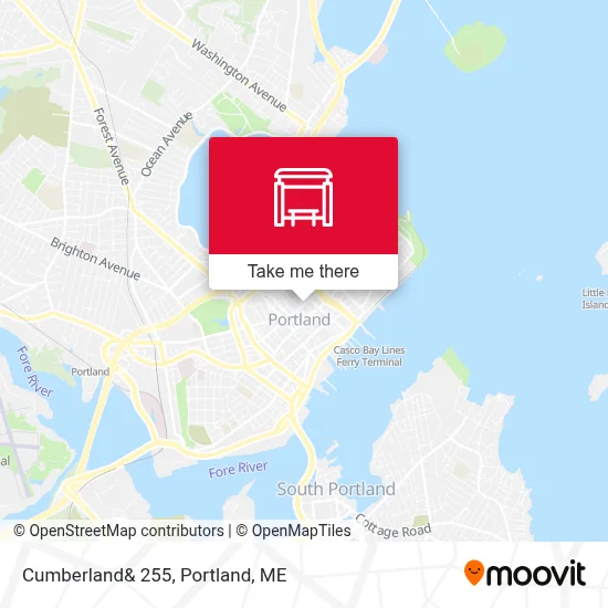 Cumberland& 255 map