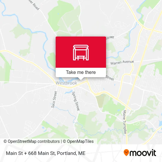 Mapa de Main St + 668 Main St
