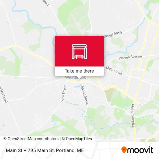 Mapa de Main St + 795 Main St